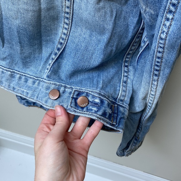 Gap 1969 Icon Flap Jack Jean Jacket - Picture 9 of 11